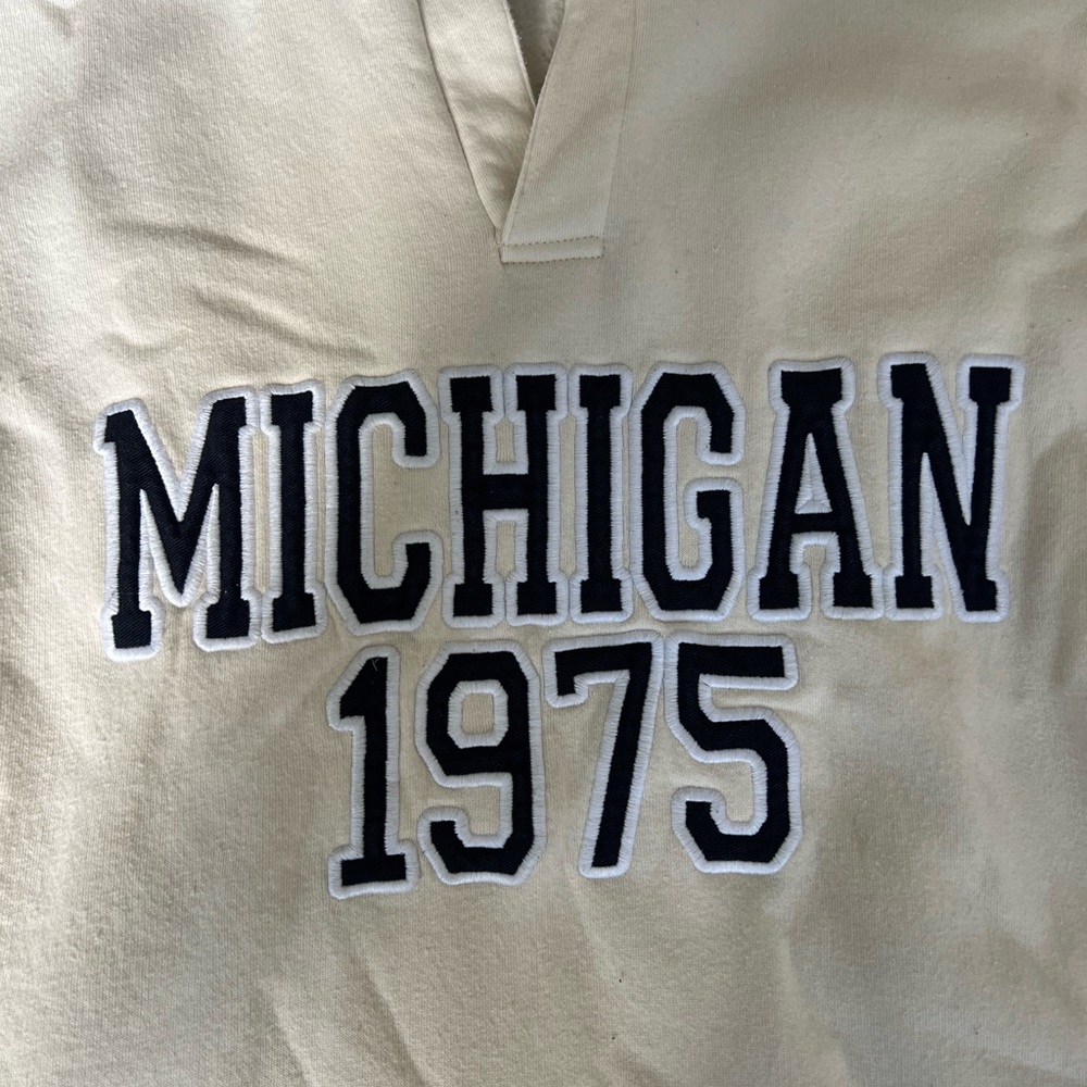 Zara Michigan pullover sweater